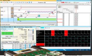 Interfaccia grafica del tester EVA100 Digital Solution