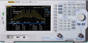 Analisi EMC con analizzatore di spettro Rigol