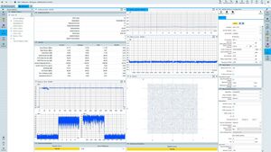 Misura con software R&S CMsquares