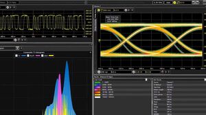 Il potente ASIC integrato negli oscilloscopi Keysight MXR B-Series consente di effettuare molteplici analisi sui segnali senza rallentare il processo di acquisizione
