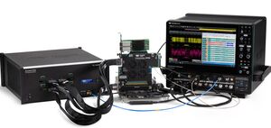 Analisi integrata e sincronizzata di un bus seriale veloce a livello fisico di protocollo con oscilloscopio e analizzatore di protocollo