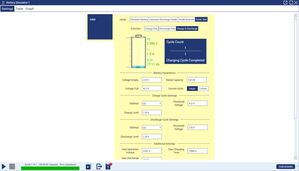 Keithley KickStart Battery Simulator App permette di gestire facilmente i cicli di test di carica e scarica delle batterie