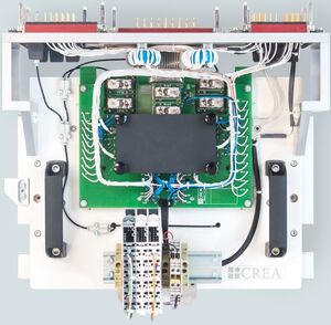 Modulo CREA per test semiconduttori di potenza