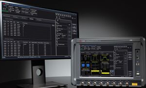 Keysight E7515W con monitor