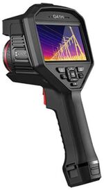 Termocamera GX1 ad alte prestazioni con sensori IR fino a 640×480 pixels e monitor 4,3″ touchscreen