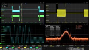 Analisi multidominio di un segnale BlueTooth LE