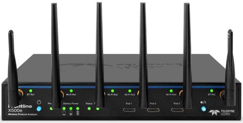 Analizzatore di protocollo wireless Frontline X500e: pronto per il Wi-Fi 7