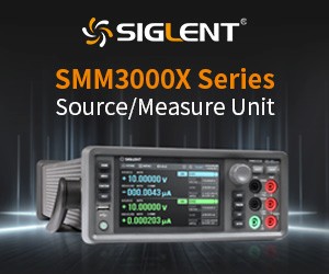 Unità di alimentazione e misura (SMU) Siglent SMM3000X