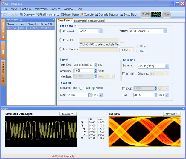 Tektronix SignalExpress