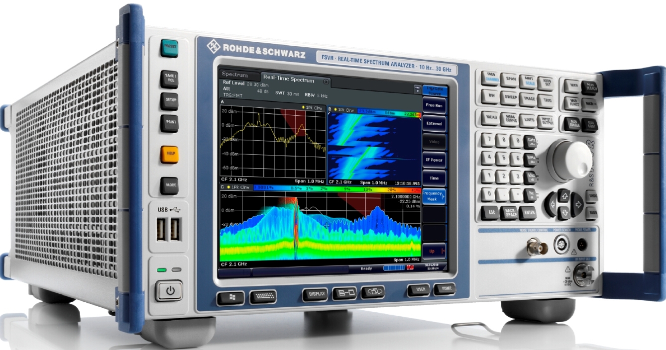 Analizzatore di spettro in tempo reale FSVR fino a 30 GHz
