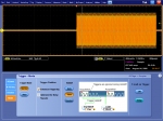 Selezione avanzata del trigger mediante le funzioni dell'oscilloscopio