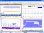Forme d'onda acquisita con oscilloscopio PicoScope_6000