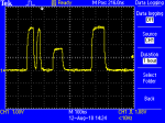 Data logging su oscilloscopio TDS2000C