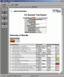 Test report conformità PCI Express