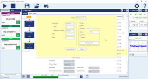 Configurazione acquisizione dati con Kickstart 2.0