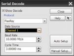 Impostazione analisi FlexRay